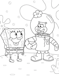 coloriage spongebob coloring pages a dessiner en ligne
