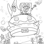 coloriage spongebob coloring pages et apprentissage