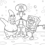 coloriage spongebob coloring pages à imprimer gratuitement pdf