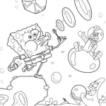 coloriage spongebob coloring pages gratuit