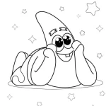 coloriage spongebob coloring pages et decoupage a imprimer gratuit