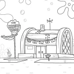coloriage spongebob coloring pages à imprimer pour enfant de 2 ans