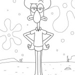 coloriage spongebob coloring pages à imprimer kawaii