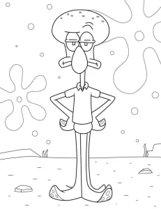 coloriage spongebob coloring pages à imprimer kawaii