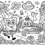 coloriage spongebob coloring pages à imprimer pour enfant de 7 ans