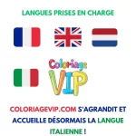 Coloriagevip.com s&rsquo;ouvre au monde : Bienvenue à l&rsquo;italien!