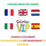 ¡Vamos a colorear! ColoriageVip.com est maintenant en espagnol