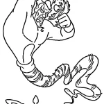coloriage Aladdin pour enfant