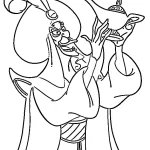 coloriage Aladdin pour enfant a imprimer gratuit
