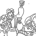 coloriage Aladdin à imprimer a4