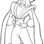 coloriage Aladdin à imprimer pour enfants