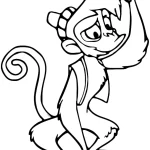 coloriage Aladdin pour bebe a imprimer