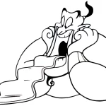 coloriage Aladdin pour enfants à télécharger