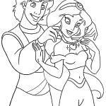 coloriage Aladdin d