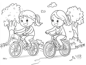 coloriage BFF pour enfant gratuit