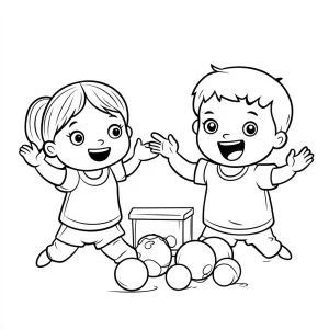 coloriage BFF pour enfant de 2 ans