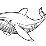 a imprimer coloriage Baleine gratuit