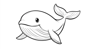 coloriage Baleine d