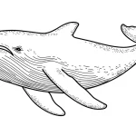coloriage Baleine a imprimer