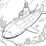 coloriage Bateau à imprimer pdf gratuit