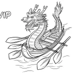 coloriage Bateau à imprimer pour enfant de 6 ans