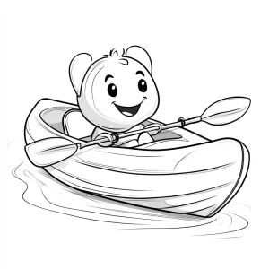 coloriage Bateau pour enfant a imprimer gratuit