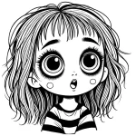 coloriage Beetlejuice pour enfant