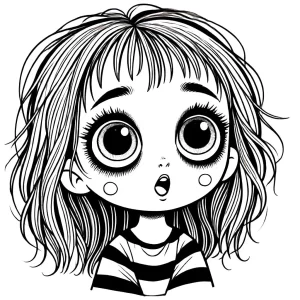 coloriage Beetlejuice pour enfant
