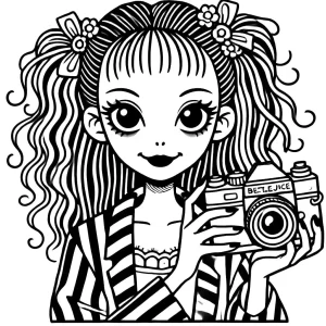 coloriage Beetlejuice gratuit en ligne