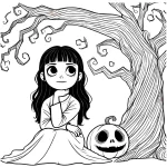 coloriage Beetlejuice pour primaire