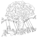 coloriage Blanche Neige d