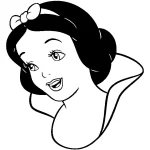 coloriage Blanche Neige pour enfant de 10 ans