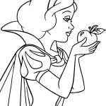coloriage Blanche Neige en ligne