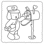coloriage Bobbie Goods pour enfants à imprimer