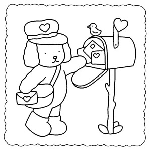 coloriage Bobbie Goods pour enfants à imprimer