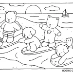 coloriage Bobbie Goods et decoupage