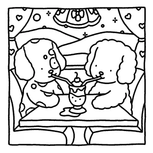 coloriage Bobbie Goods à imprimer pour enfant de 3 ans