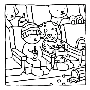coloriage Bobbie Goods gratuit a imprimer