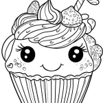 coloriage Bonbon à imprimer pour enfant de 12 ans
