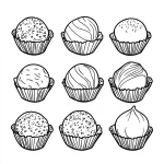 coloriage Bonbon à imprimer pour enfant de 8 ans