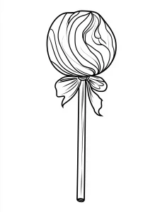 coloriage Bonbon et dessin a imprimer