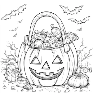 coloriage Bonbon pour enfant de à imprimer