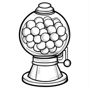 coloriage Bonbon pour enfant de 7 ans