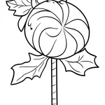 coloriage Bonbon pour enfant de 6 ans