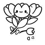 télécharger coloriage Bouquet De Fleurs gratuit