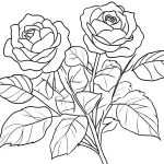 coloriage Bouquet De Fleurs a dessiner en ligne