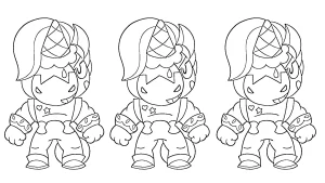 coloriage Brawl Stars à imprimer pour enfant de 10 ans