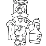 coloriage Brawl Stars et dessin a imprimer