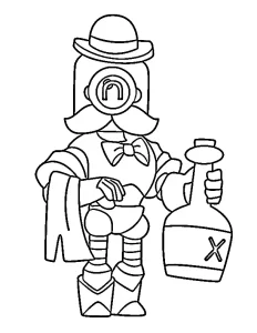 coloriage Brawl Stars et dessin a imprimer