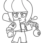 coloriage Brawl Stars a colorier en ligne